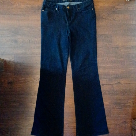 Michael Kors Dark Denim Jean Boot Cut or Flare - Picture 2 of 6